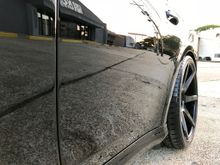 Paint clarity is very good. Glass coated also.