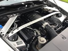 My first modification. I painted the raised ribs on the engine covers. 