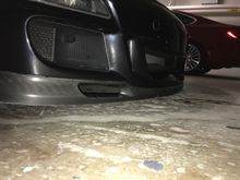 So close, subterranean garage, spot on a slope. I’ve got a 2 finger gap (even though it doesn’t look like it) WHEW!