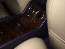 Full none draining AC pan eventually end up with water sloshing sound and spitting out of theses rear sea vents .