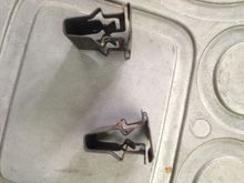 It was a loose clip 
I thightened them up , pressed the edges together and squeezed the rear bit closer so it would grip more .You can test on the panal while it’s out before refitted to test the grip 