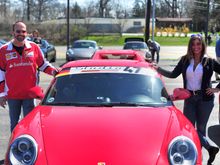 My business partner and I at a Columbus Cars and Coffee event.