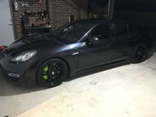 Stock 20" Rims Painted Black