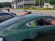 Vantage S at the annual AMOC Lime Rock time trial.