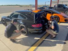 Jared and Charles out from BBi for Inspection and Setup