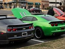 The first of the Camaros to show up.