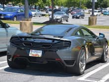 Cool Mclaren MP4-12C along with the Corvette C7 Stingray Z06, BMW M3, and Mercedes-Benz C63 AMG Coupe spotted in Maryland. Thanks to Jonathan Lake.