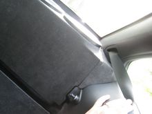 Custom Alacantara Suede Subwoofer Enclosure - 4 eight inch subs