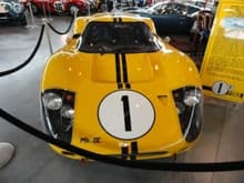 Front view of GT-40 longtail.
