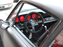 North Hollywood Speed Gauges, Rennline stuff &amp; Porsche Motorsports Alcantara Cup wheel