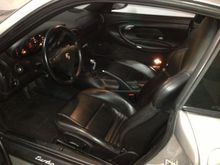 Black interior, no ugly grey or other odd color.