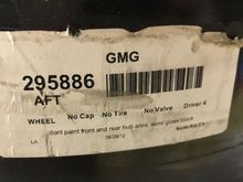 RS Spyder Center Lock- GMG paint work sticker 1 of 2