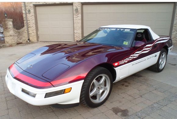1995 Corvette Pace Car, 4000 miles
