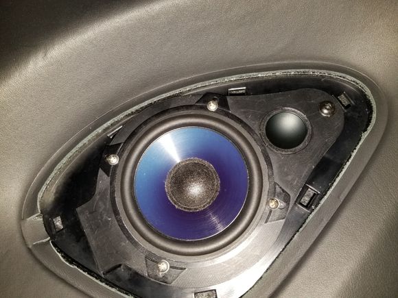Installed using the same factory setup
