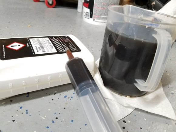 Ravenol transfer fluid TF-0870 after 2900 miles