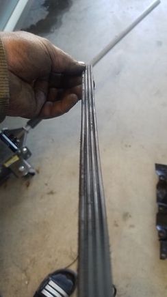 ...but see flat spots on one side..

