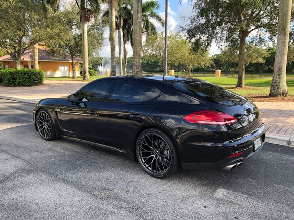 The offsets and tires were a perfect fit