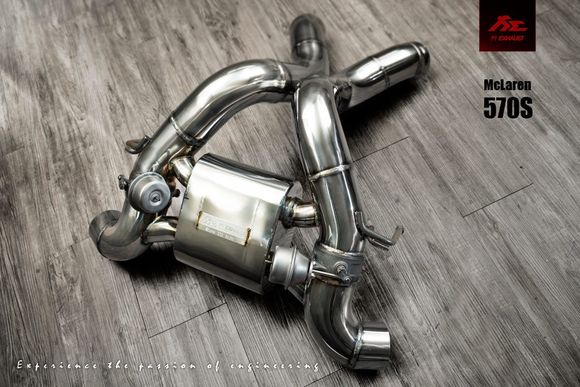 Fi Exhaust for McLaren 570S – Valvetronic Muffler