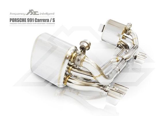 Fi Exhaust for Porsche 991 Carrera S – Valvetronic Muffler.