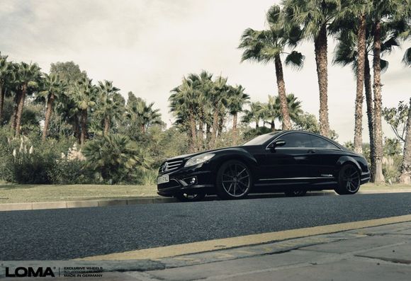LOMA Mercedes CL500 with CL65 AMG Bodykit on 21" Inch GT5.2 Superlight performance wheels.
Website English: www.lomawheels.com
Website German: www.lomawheels-germany.com