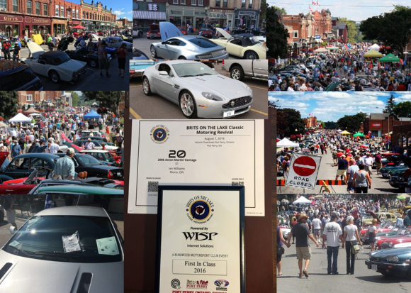 Brits on the Lake 2016 Best in Class 2006 Aston Martin Vantage, Ian Williams