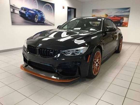 Brand new BMW M4 GTS at BMW of Rockville in Maryland. Thanks to Chris Ko Hoffman.
