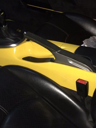 Alcantara e-brake
