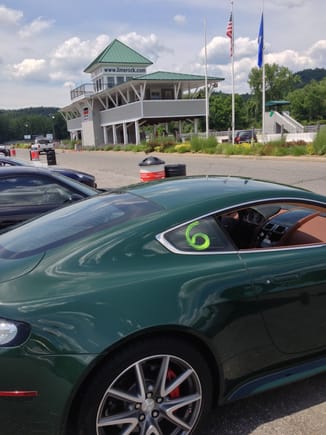 Vantage S at the annual AMOC Lime Rock time trial.