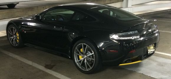 She's now a "Yellow Tail".  I had the rear diffuser replaced with a yellow one. I did keep the original diffuser that has the original black.