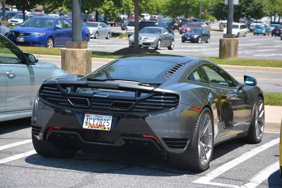 Cool Mclaren MP4-12C along with the Corvette C7 Stingray Z06, BMW M3, and Mercedes-Benz C63 AMG Coupe spotted in Maryland. Thanks to Jonathan Lake.