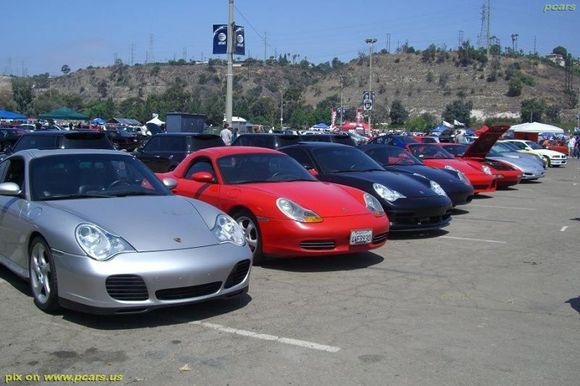 Euro Sunday in San Diego.  The only Porsches there