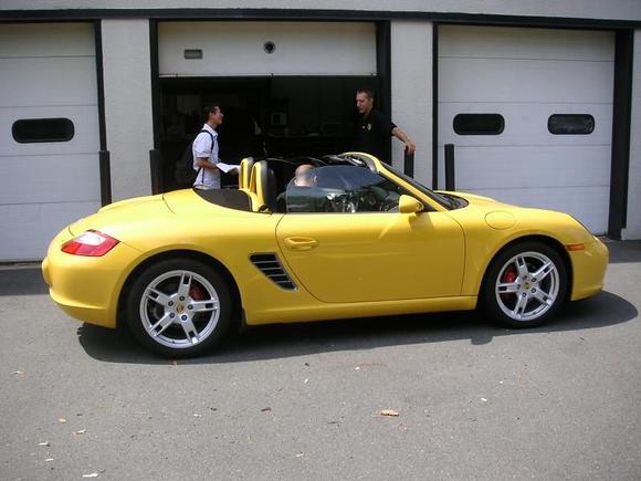 Taking deliver in Aug '09