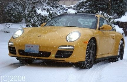 In the snowy driveway   Dec 2008   
2009 Targa 4 - Pacific Northwest