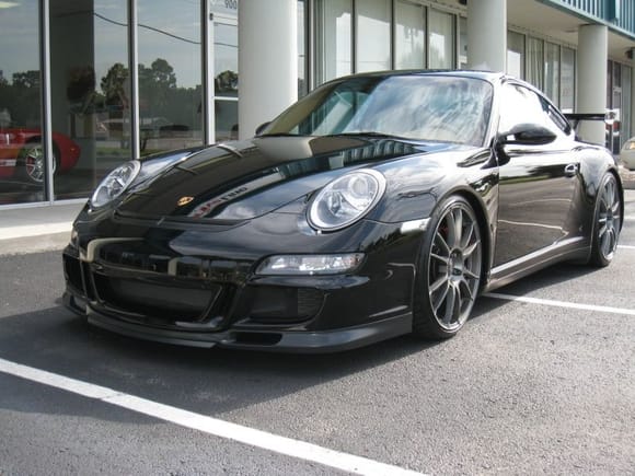2006 4S, GT3RS frt bumper, turbo rear bumper, GT3RS carbon wing and deck, X-ost muffler, ceramic coated tips, center mount oil cooler, H&amp;R springs, OZ wheels, Nitto tires, 17k miles