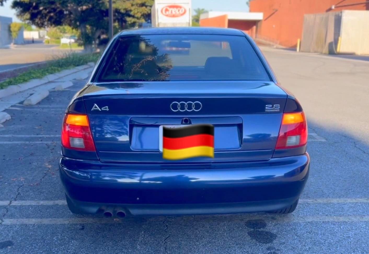 1996 Audi A4 Quattro - 1996 B5 Quattro 2.8L 5spd - Used - VIN WAUEA88D8TA295398 - 195,972 Miles - 6 cyl - AWD - Manual - Sedan - Blue - San Pedro, Los Angeles, CA 90731, United States
