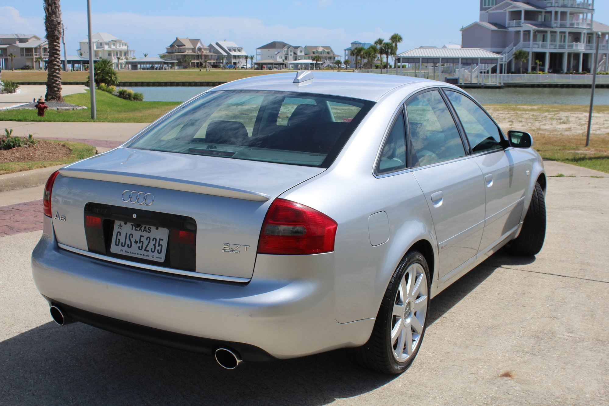 2004 Audi A6 Quattro - 2004 Audi A6 2.7t S-Line - Used - VIN WAUCD64B34N096048 - 137,000 Miles - 6 cyl - AWD - Manual - Sedan - Silver - Hitchcock, TX 77563, United States