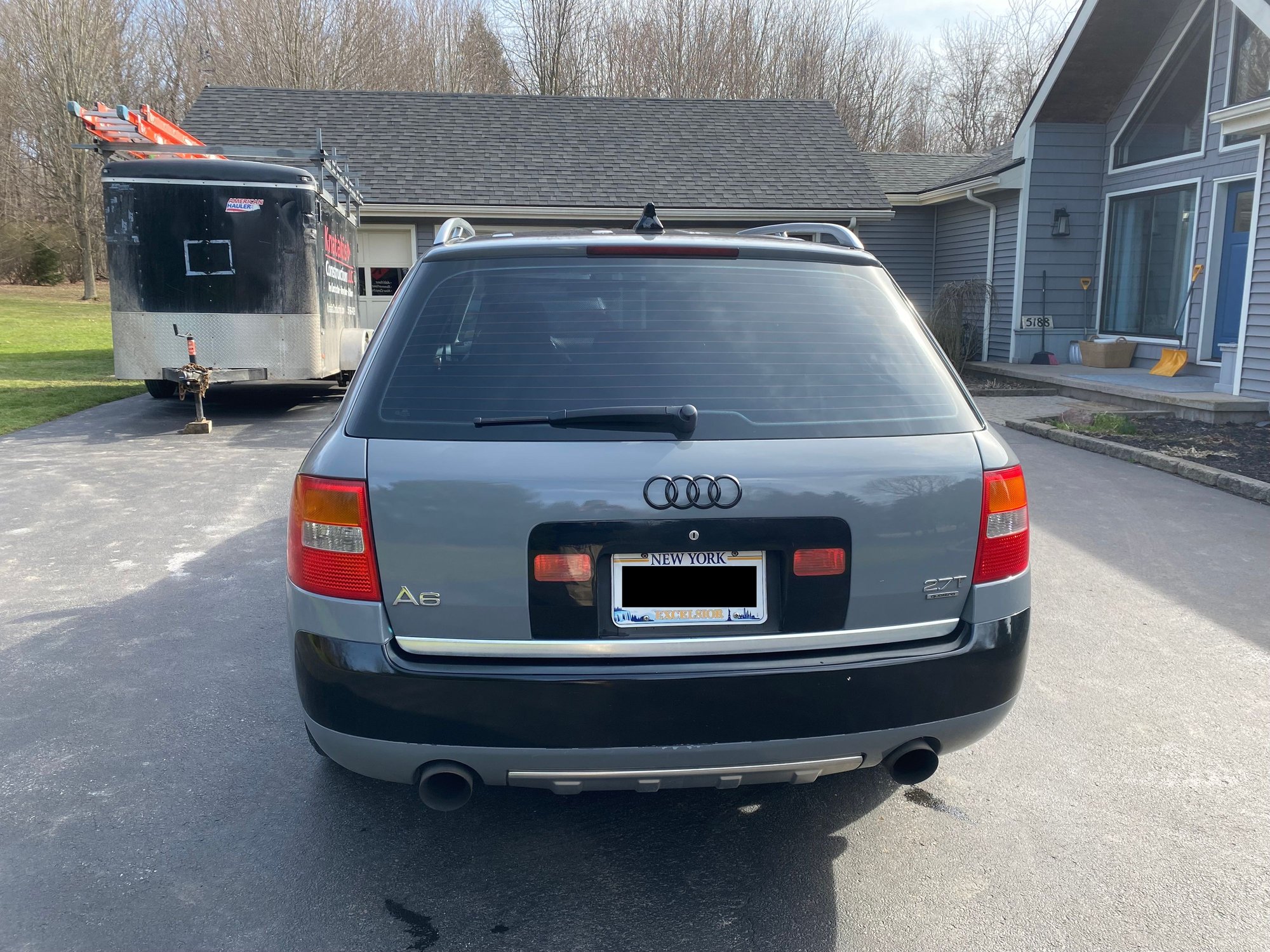 2003 Audi Allroad Quattro - 2003 Audi A6 Allroad - $4,100 OBO - 151,450 miles - Used - VIN WA1YD64BX3N111405 - 151,450 Miles - 6 cyl - AWD - Automatic - Wagon - Gray - Williamson, NY 14589, United States