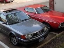 Audi and the Stang