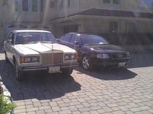 Next to our rolls royce