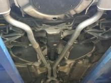 quick look under my girl. No staring shes shy