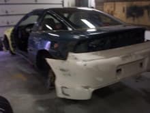 1993 eclipse before green paint