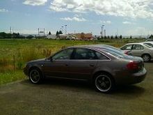 My Audi with it's old wheels