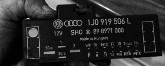 the A/C Fan control Module
