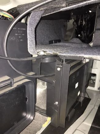 bracket from trunk view.