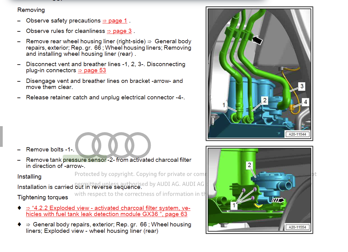 Anyone ever changed their EVAP Pressure Sensor? AudiWorld Forums