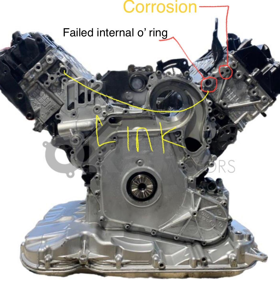 2015 Q7 3.0 TDI CRTC Coolant leak from cylinder Head EDC17 AudiWorld