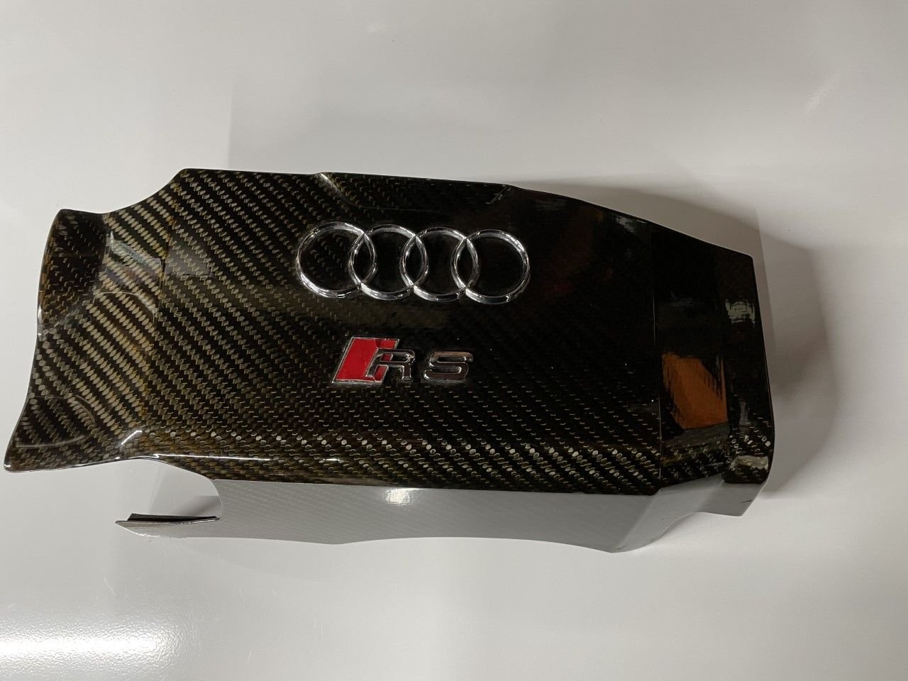 Audi RS4 Carbon Fiber Engine Cover Set AudiWorld Forums