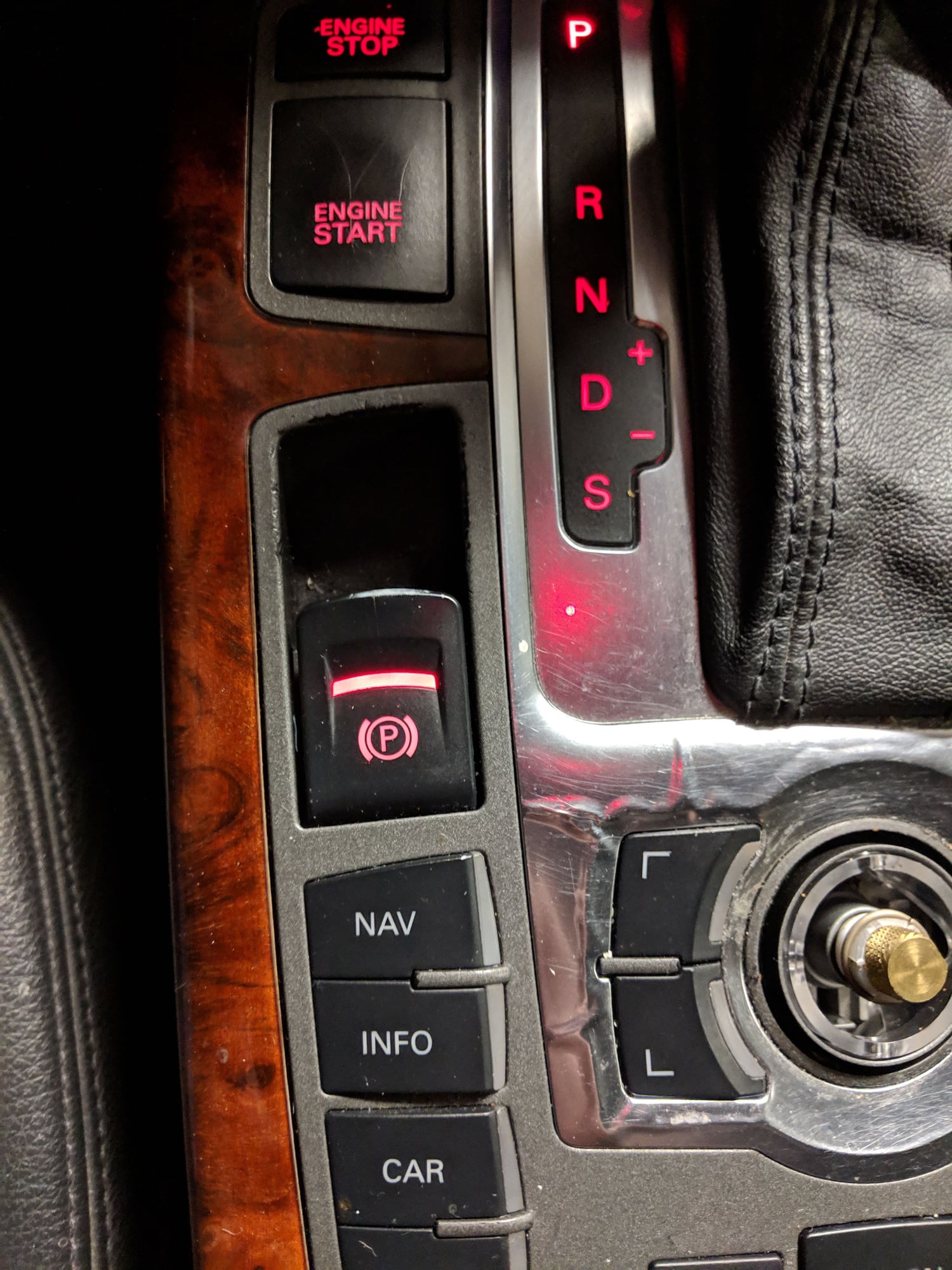 Parking brake lights are flashing. AudiWorld Forums