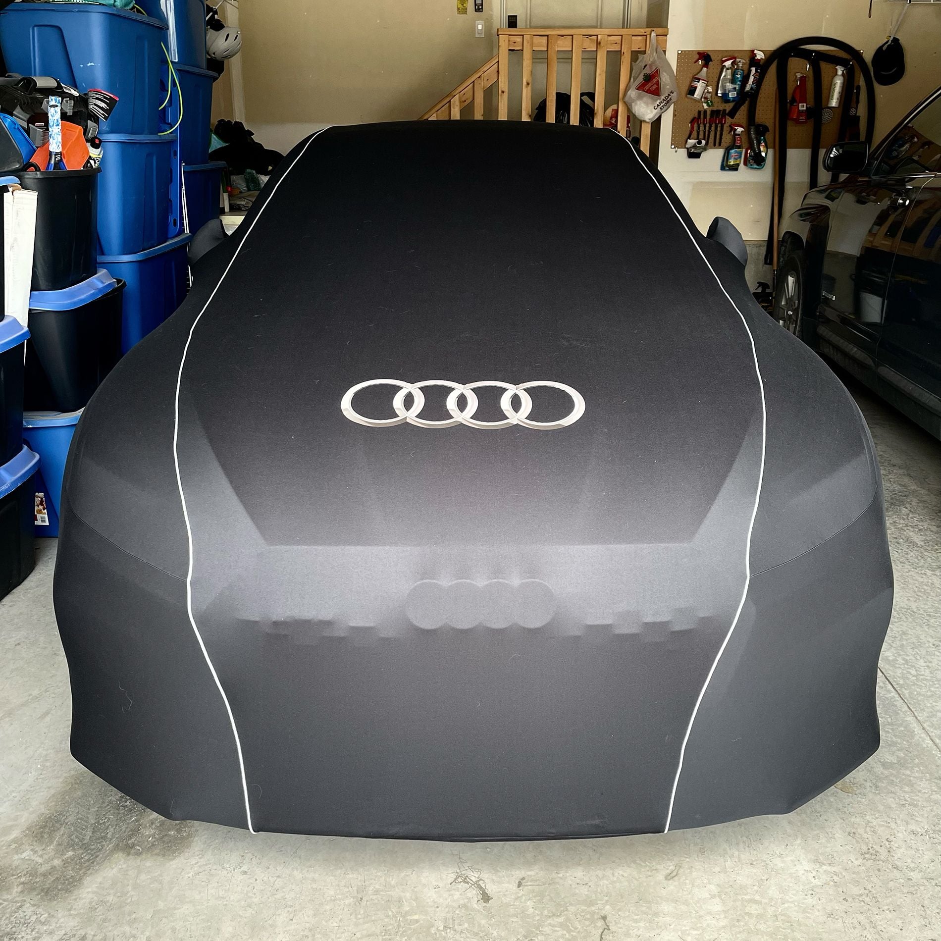 Accessories - Genuine Audi RS5 Car Cover with Audi Rings - 8W6.061.205 - Used - -1 to 2024  All Models - Calgary, AB T2W1Z8, Canada