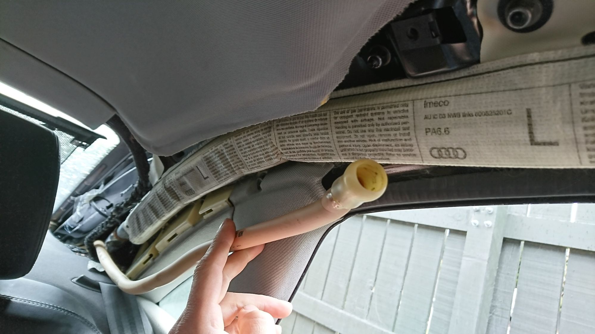 Sunroof drains were clogged and now clear AudiWorld Forums